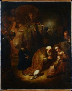 Rembrandt - Adoration of the Magi / photo by The Fondazione Patrimonio Italia